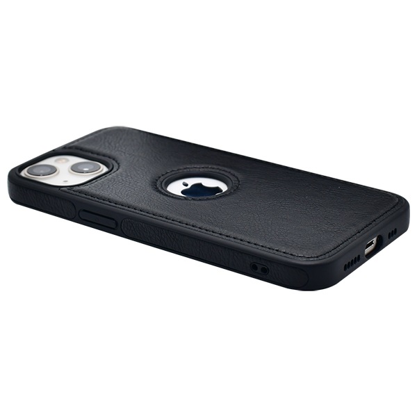 iPhone 13 leather case back cover black india product Listing 7