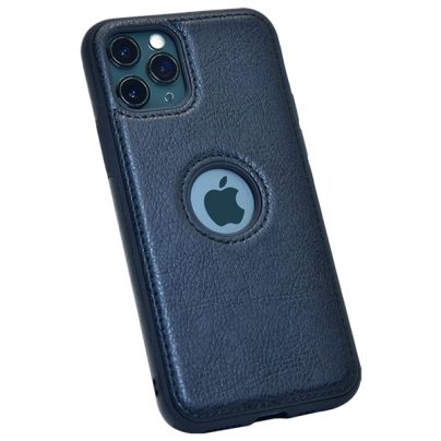 iPhone 11 Pro leather case back cover black india product 1