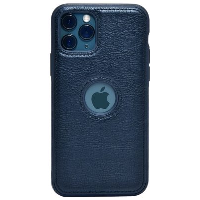 iPhone 11 Pro leather case back cover black india product 3