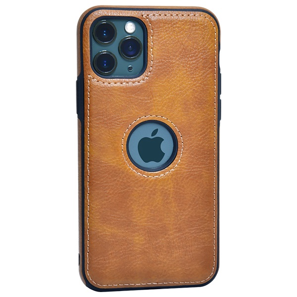 iPhone 11 Pro leather case back cover brown india product 12
