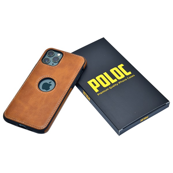 iPhone 11 Pro leather case back cover brown india product 13
