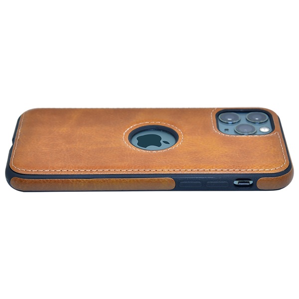 iPhone 11 Pro max leather case back cover brown india product 6