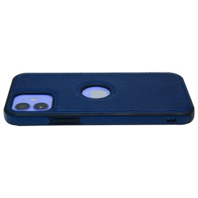 iPhone 12 leather case back cover blue india product 6