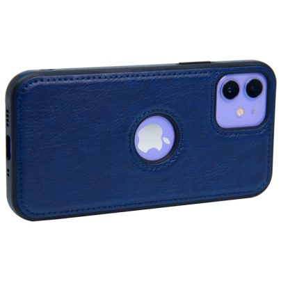 iPhone 12 mini leather case back cover blue india product 10