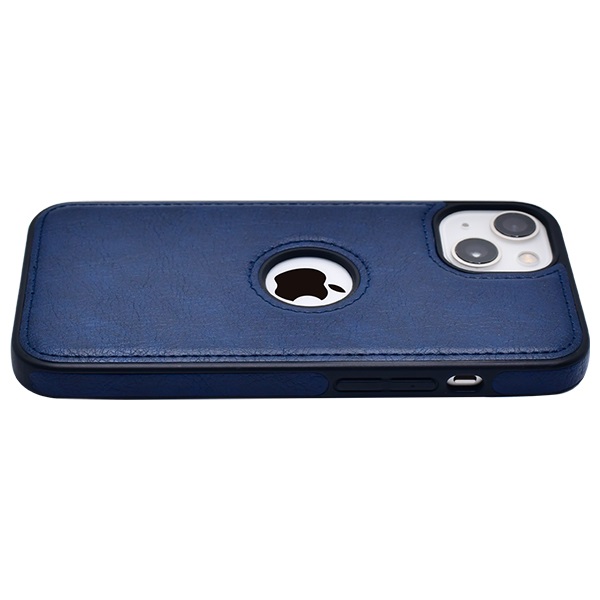 iPhone 13 Mini leather case back cover blue india product 6