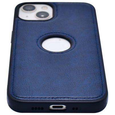 iPhone 13 Mini leather case back cover blue india product 9