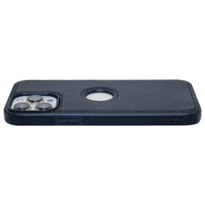 iPhone 13 Pro leather case back cover black india product 4