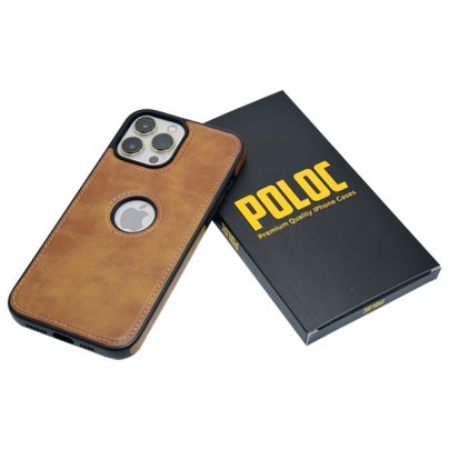 iPhone 15 Pro leather case back cover brown india product 13