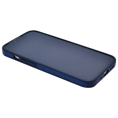 iPhone 15 leather case back cover blue india product 8