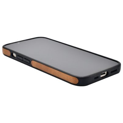 iPhone 15 leather case back cover brown india product 9
