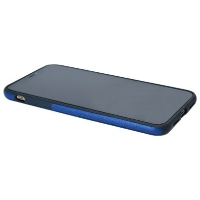 iPhone X leather case back cover blue india product 10