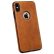 iPhone XS Leather Cover Brown