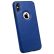 iPhone XS Max Leather Cover Blue