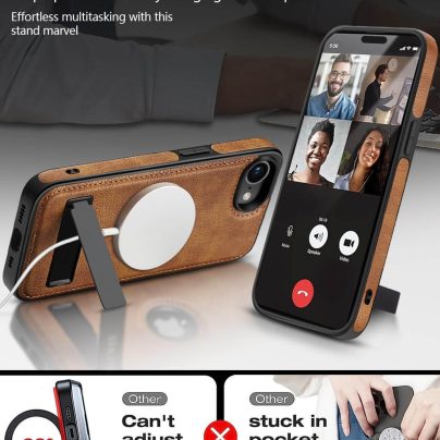 iphone 16e leather case