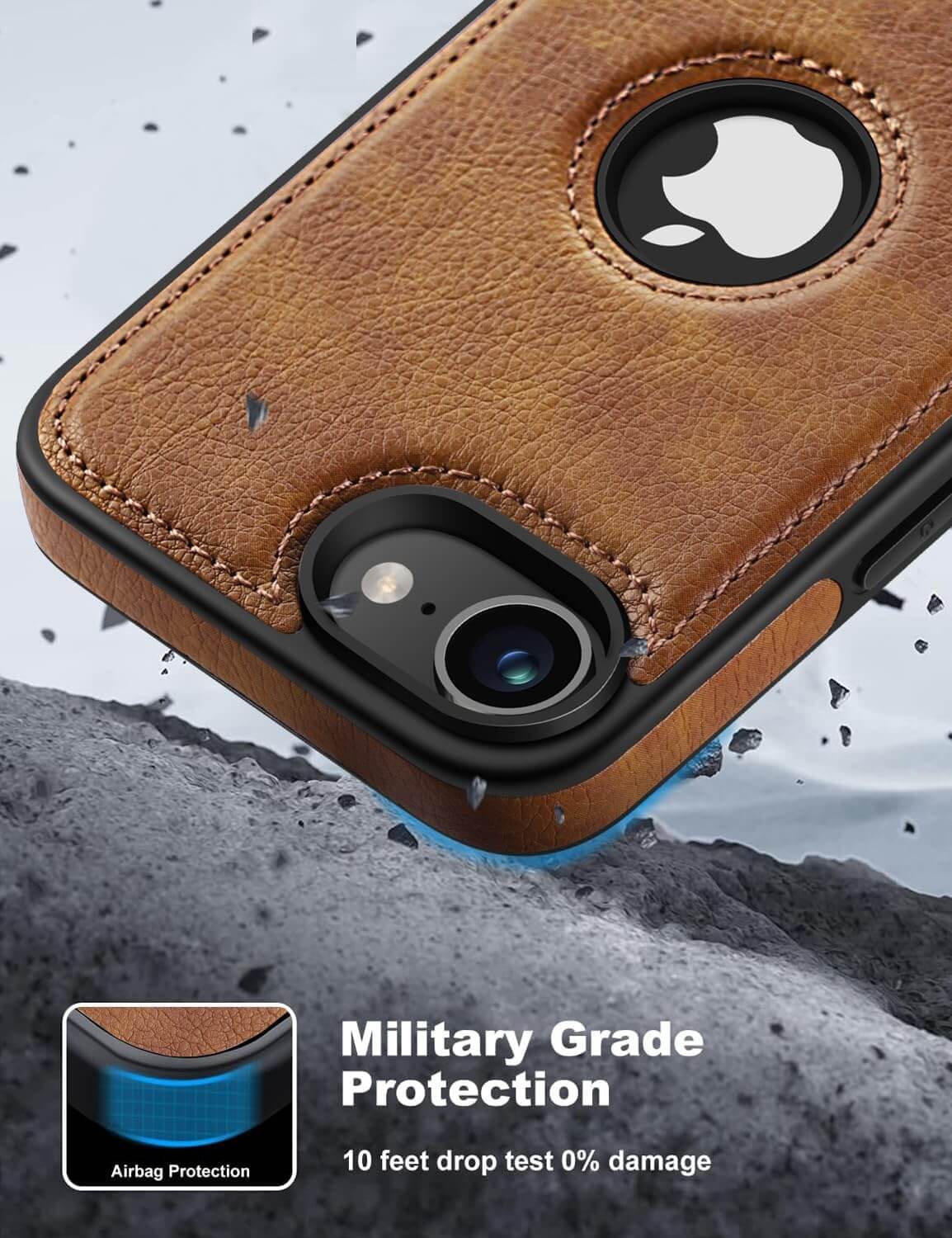 iphone 16e leather case