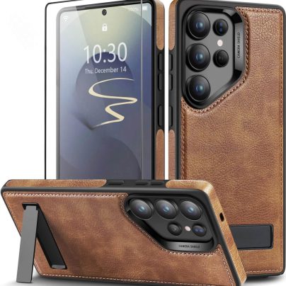 samsung S21 ultra leather case