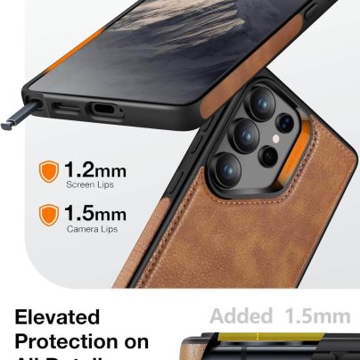samsung sS23 ultra leather case