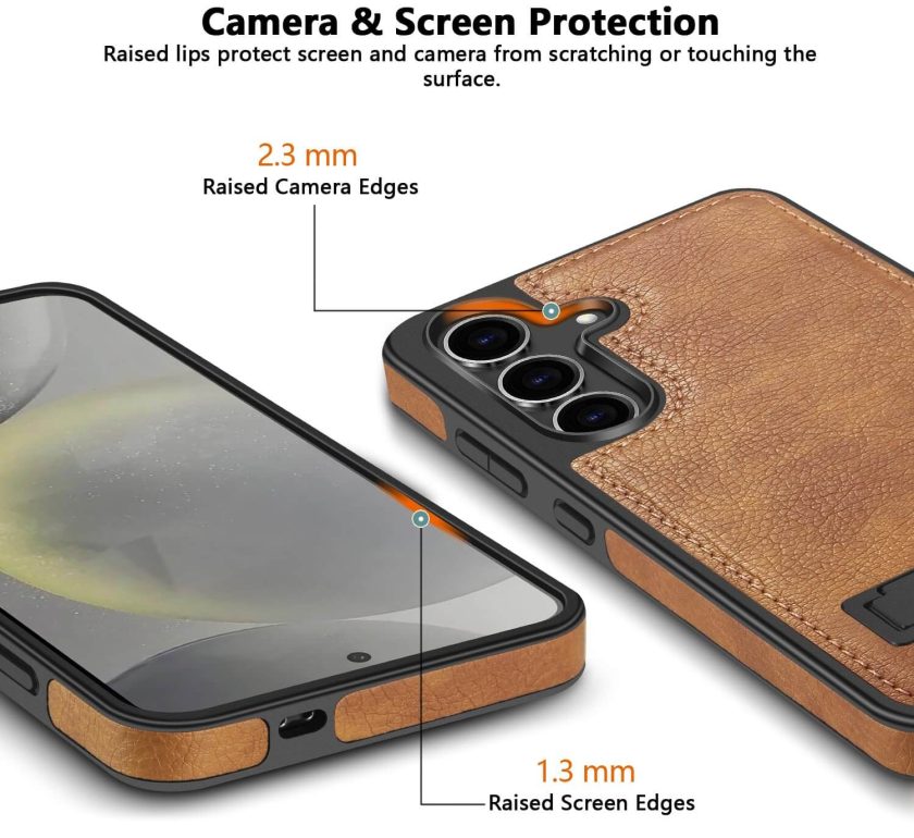 samsung S21 FE leather case