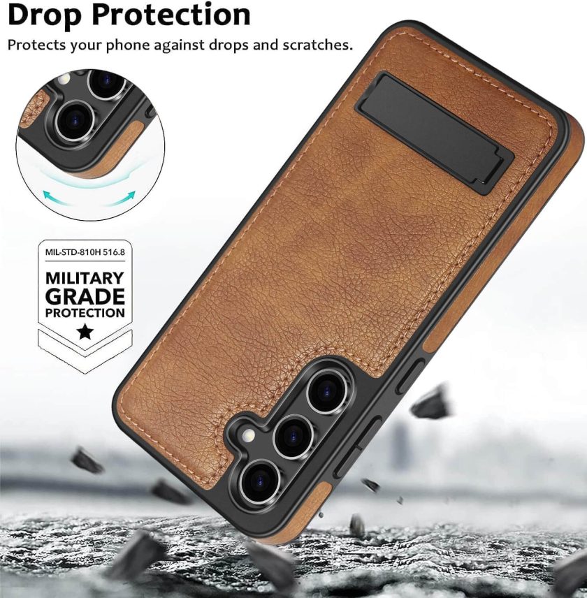 samsung S21 FE leather case