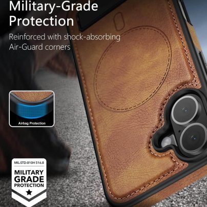 iphone 17 leather case With Kickstand