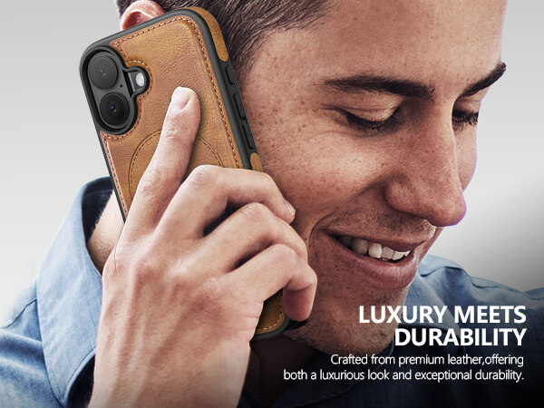iphone 17 leather case With Kickstand
