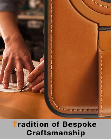 iPhone 13 Pro Max Leather Case With Ring stand