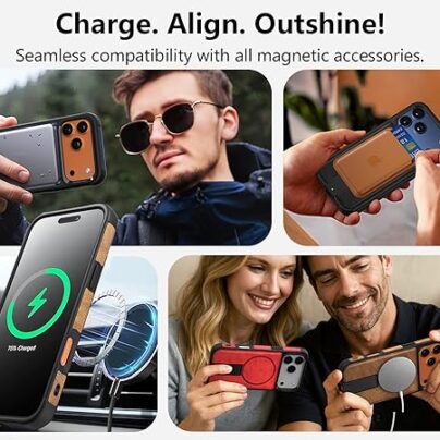 iPhone 17 Pro Max Premium Strong Armour Leather Cover