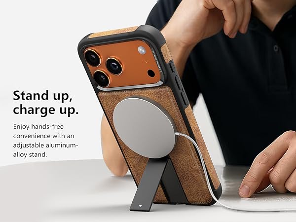 iPhone 17 Pro Max Premium Strong Armour Leather Cover